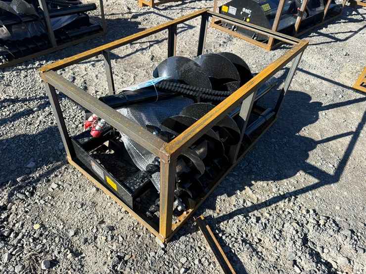 #2016-•-unused-mower-king-skid-steer-auger-w/(3)-bits-ssecagy25111502cinv#-35721-image-2