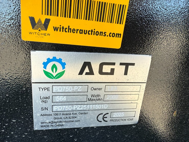 #22771-•-unused-agt-pd750-pz-skid-steer-breaker-pd750pz25111501d-image-8