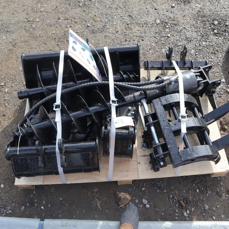 AGT Set of Mini Excavator Attachements