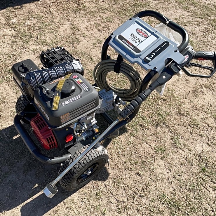 NEW SIMPSON 208CC MEGASHOT MS61043 3000PSI PRESSURE WASHER
