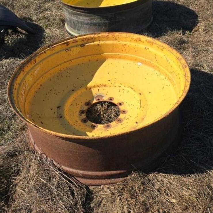 (3) MISC. TRACTOR TIRE RIMS