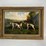 #70-•-#5141-•-antique-framed-oil-on-canvas-of-hunting-dogs-34"x45"-image-1