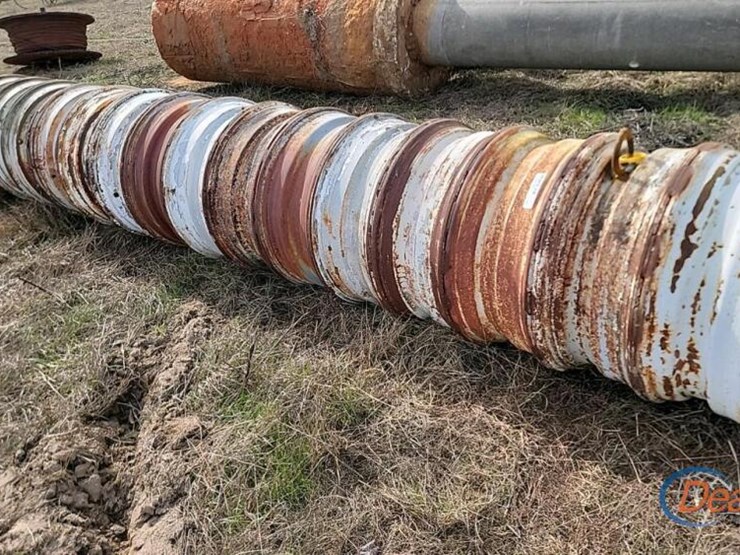 homemade-sewage-15'-drain-w/-rims-image-1