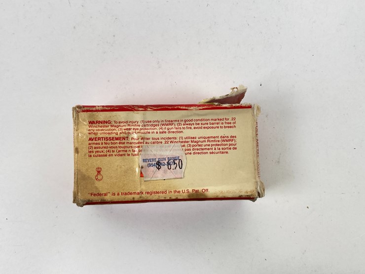 #72-•-#1022-•-vintage-federal-22-magnum-(not-full-box)-image-3