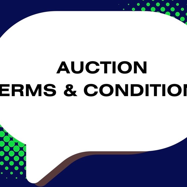 #5 • AUCTION TERMS & CONDITIONS