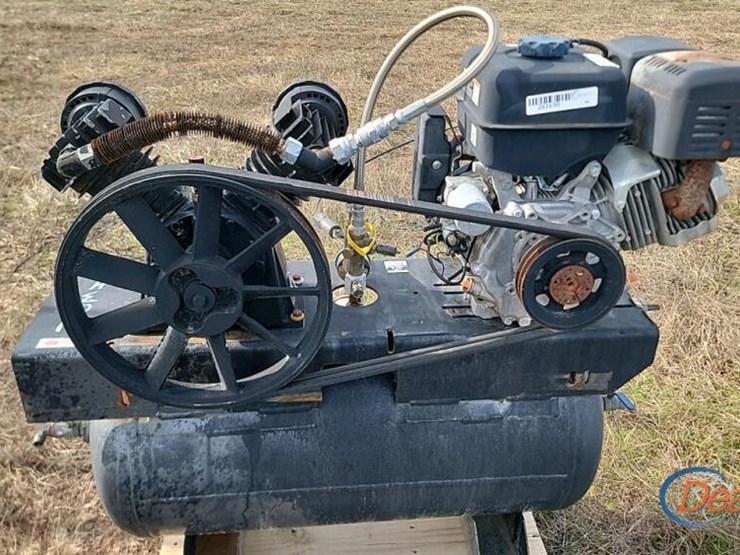 napa-30-gal-air-compressor,-s/n-uty860804:-gas-eng.,-elec.-start,-175-psi-image-1