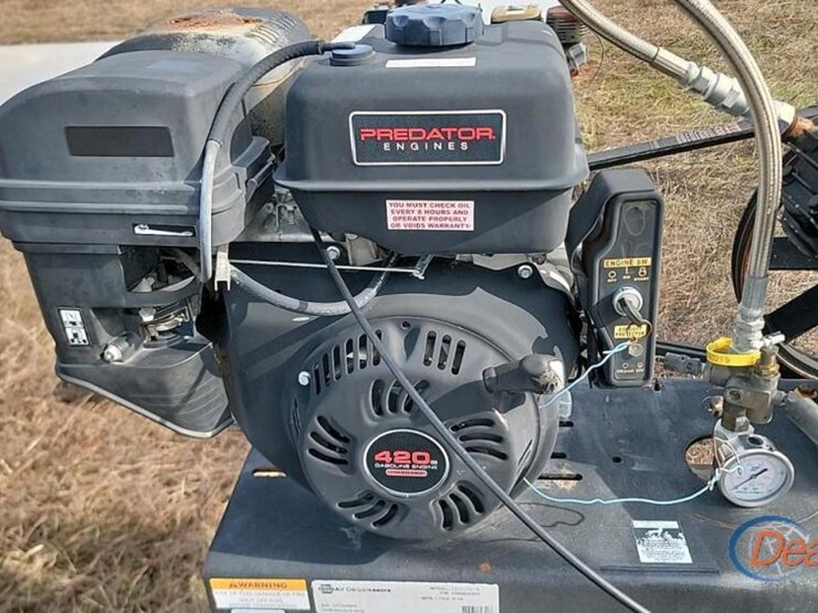 napa-30-gal-air-compressor,-s/n-uty860804:-gas-eng.,-elec.-start,-175-psi-image-3