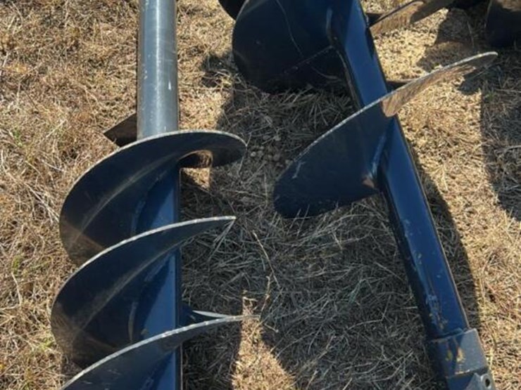 wolvering-auger,-s/n-zw-05771-w/-2-bits-for-skid-steer-image-2