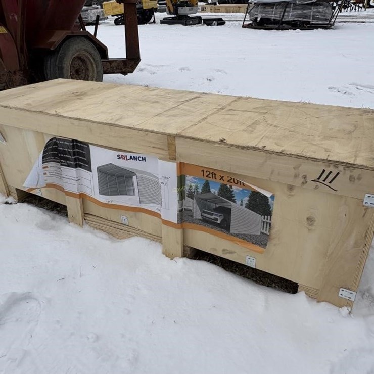 New SD Lanch 12x20' Enclosed Shed