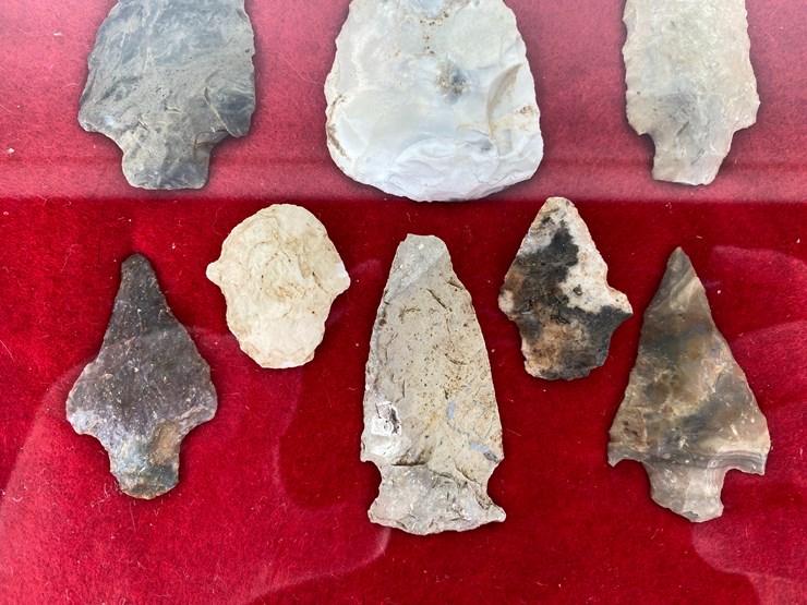 #91-•-#5156-•-(15)-framed-native-american-artifacts-from-the-deep-south-image-5