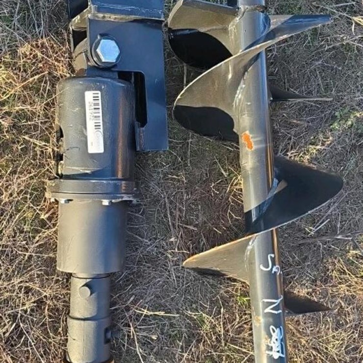 MINI EXCAVATOR AUGER W/ 12" BIT
