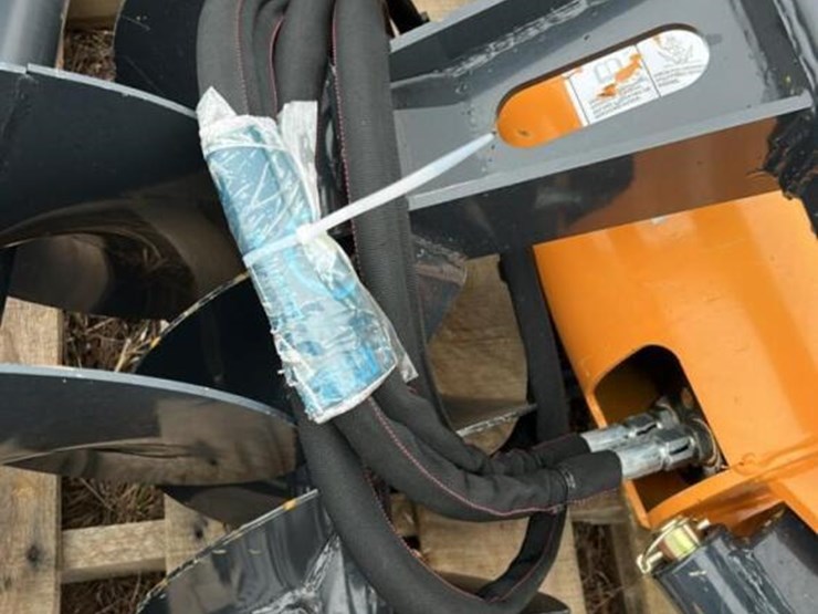 wolvering-auger,-s/n-zw-04212-w/-2-bits-for-skid-steer-image-5