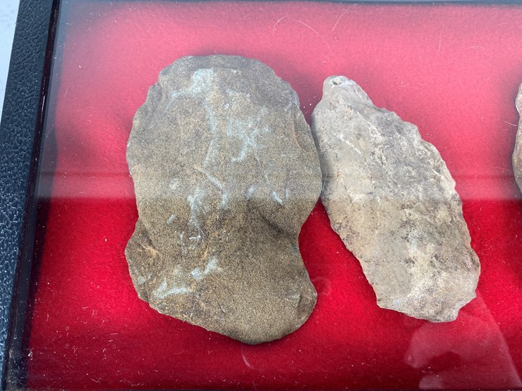 #93-•-#5158-•-(3)-framed-native-american-celts-and-adz-image-3