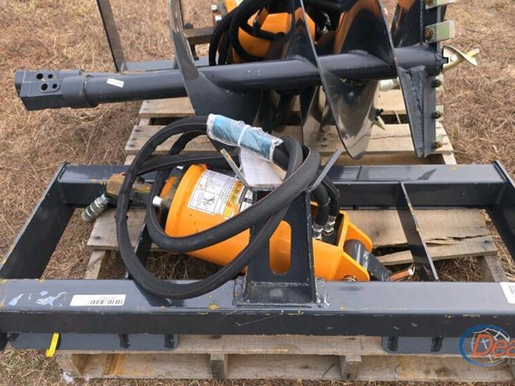 wolvering-auger,-s/n-zw-05776-w/-2-bits-for-skid-steer-image-3