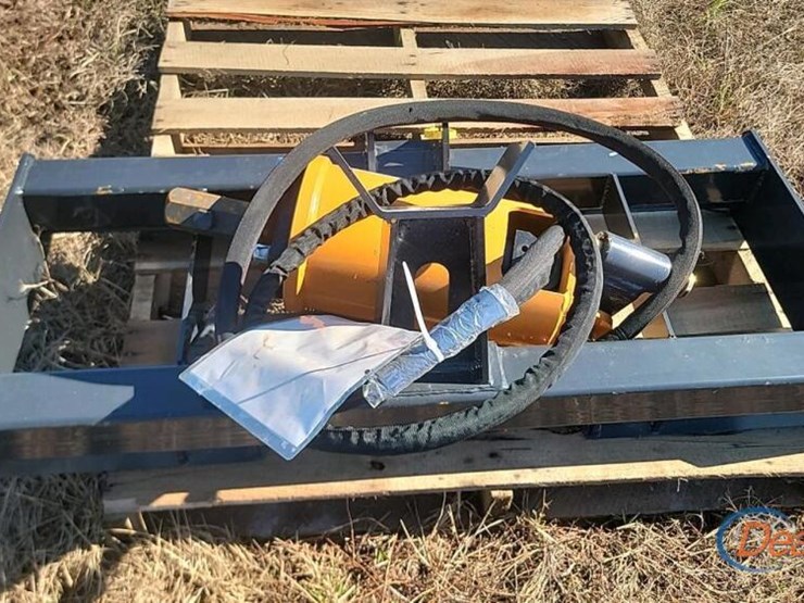 wolvering-auger,-s/n-zw-04423-w/-2-bits-for-skid-steer-image-2