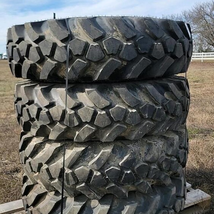 (4) 13.00-24 FOAM-FILLED TIRES