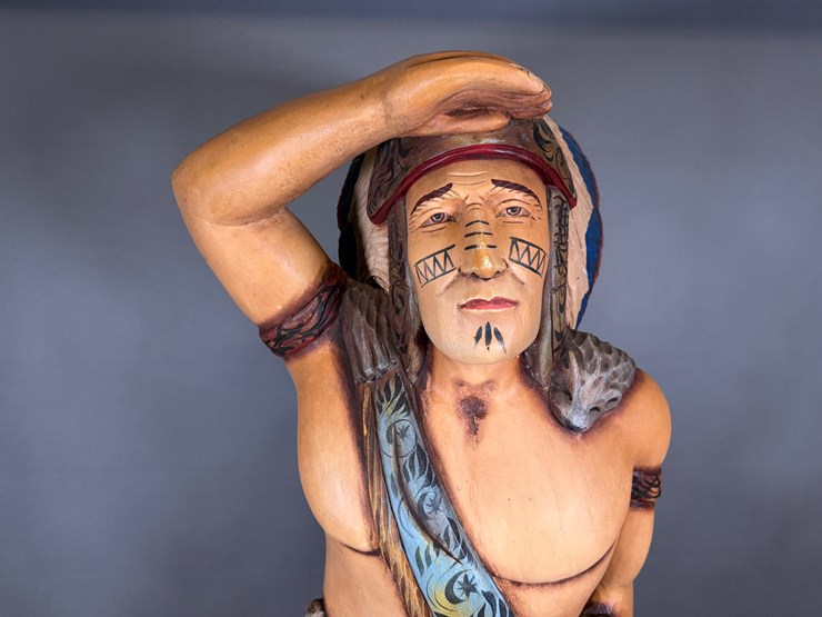 #9-•-#5020-•-life-size-6’8”-cigar-store-indian-statue-image-4