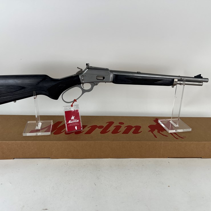 #11 • #1431 • Marlin Firearms Co. Model 1894 Skinner Trapper Lever Action Rifle 44 Rem Mag