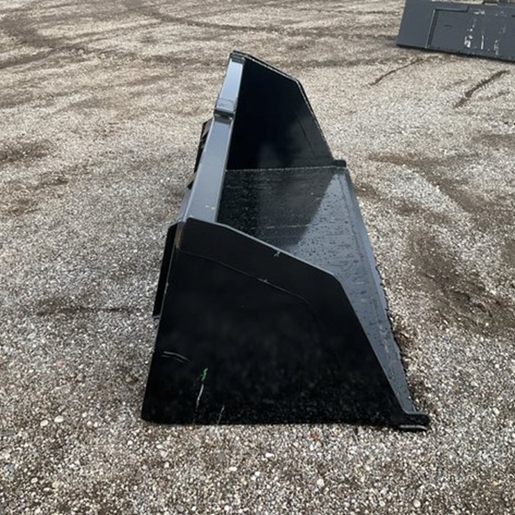 #1373 • Unused KC 84"in. Skid Steer Snow/Litter Bucket