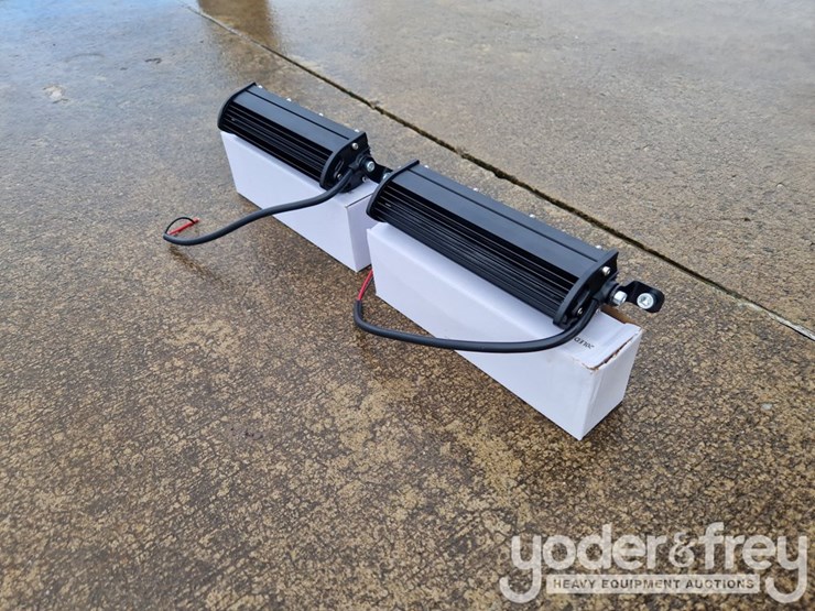 unused-7"-60w-led-light-bar,-mounting-brackets,-ip68-waterproof-(2-of)-image-3