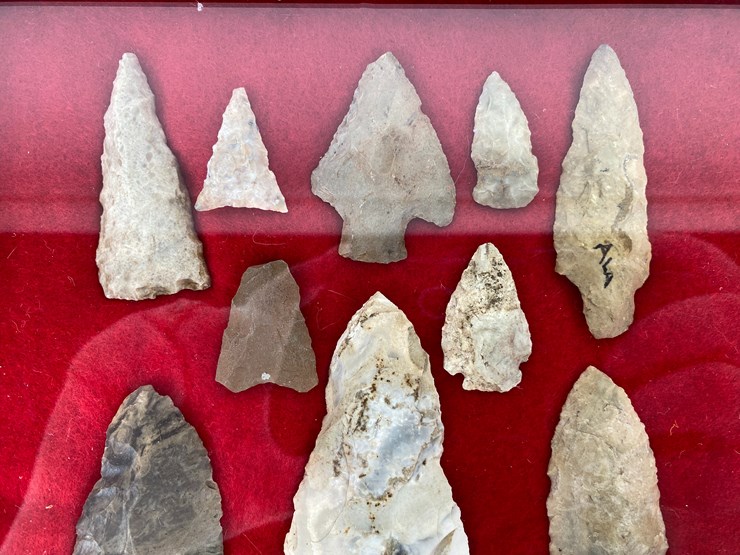 #91-•-#5156-•-(15)-framed-native-american-artifacts-from-the-deep-south-image-3