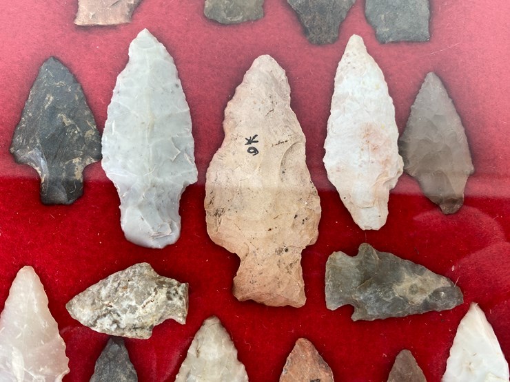 #89-•-#5154-•-(17)-framed-native-american-artifacts-image-5