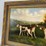 #70-•-#5141-•-antique-framed-oil-on-canvas-of-hunting-dogs-34"x45"-image-8