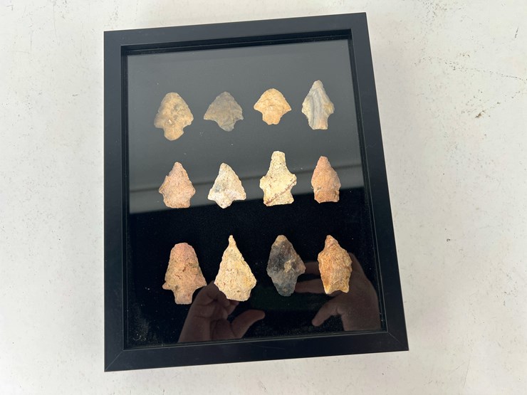 #83-•-#5058-•-(12)-frame-native-american-artifacts-from-the-deep-south-image-1