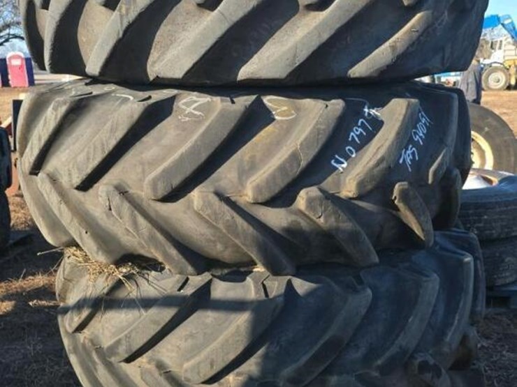 (4)-15.5/80/24-tractor-tires-w/-rims-image-1