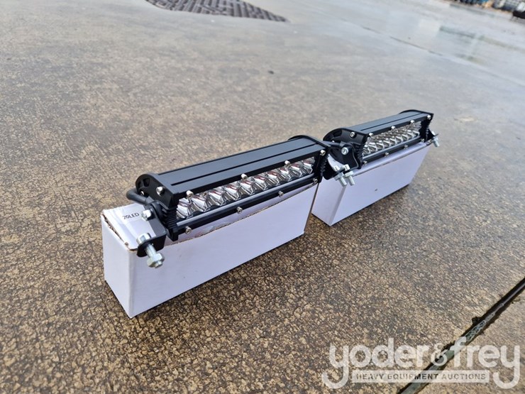 unused-7"-60w-led-light-bar,-mounting-brackets,-ip68-waterproof-(2-of)-image-4