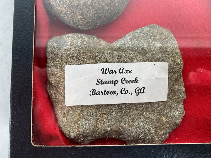 #94-•-#5159-•-(3)-framed-native-american-artifacts-from-north-georgia-image-5