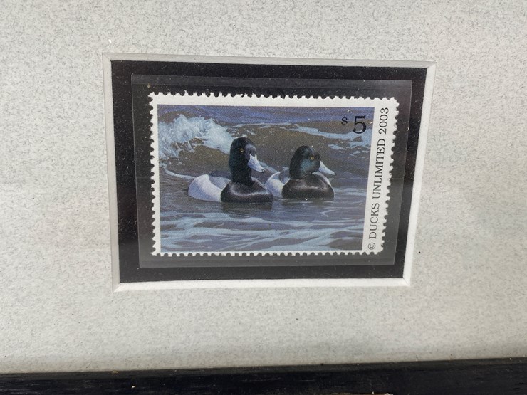 #63-•-#1046-•-2003-ducks-unlimited-signed-print-and-stamp-by-daniel-smith-2491/5000.-15"x17"-image-5