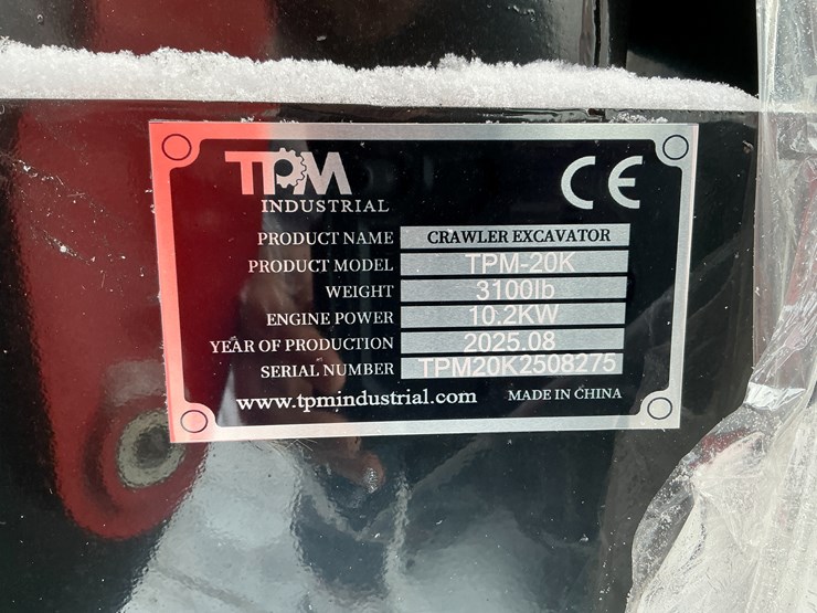 #1151-•-2025-tpm-20k-mini-hydraulic-excavator-image-26
