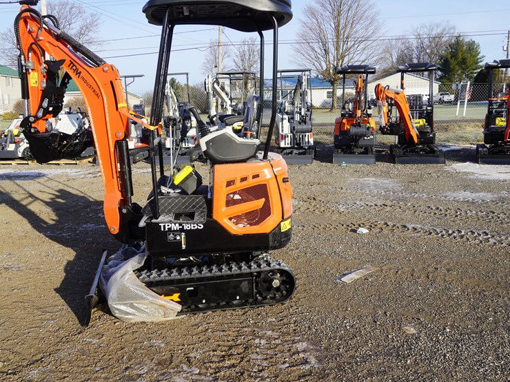 #1201-•-2025-tpm-18bs-mini-hydraulic-excavator-image-1