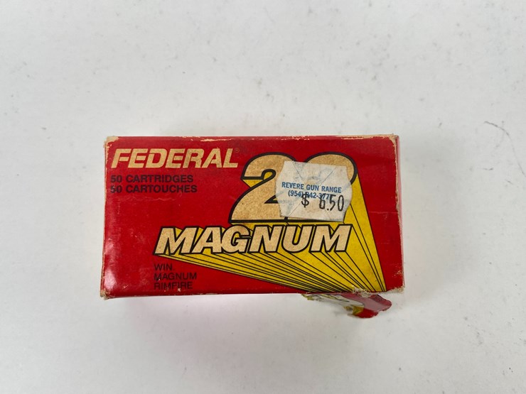 #72-•-#1022-•-vintage-federal-22-magnum-(not-full-box)-image-1