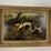 #69-•-#5140-•-antique-framed-j.-galvin-oil-on-canvas-of-dogs-and-pheasant-34"x45"-image-1