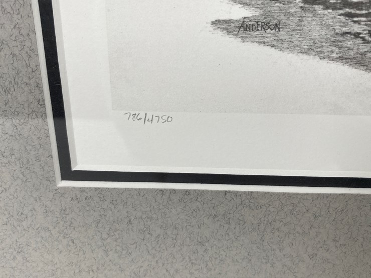 #60-•-#1044-•-"way-you-like-'em"-by-barney-anderson.-framed-ducks-unlimited-signed-print-786/4750.-18"x20"-image-2