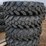 (4)-13.00x24-foam-filled-forklift-tires-w/-rims-image-1