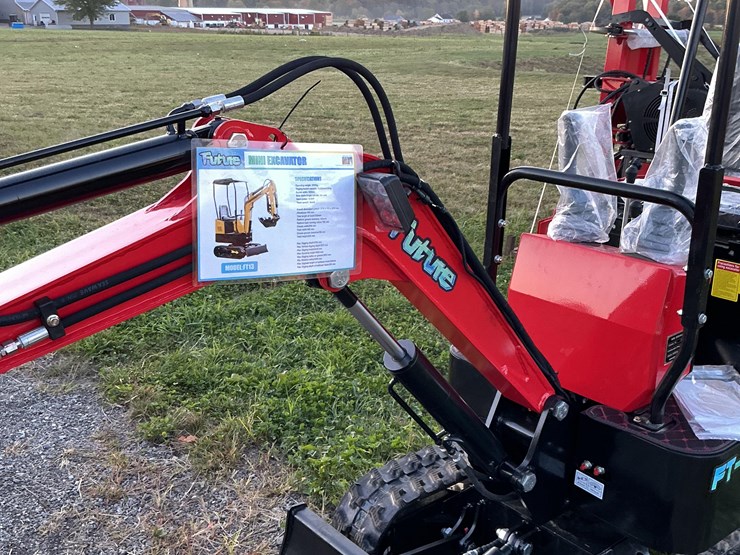 #1206-•-unused-future-ft13-mini-excavator-image-3