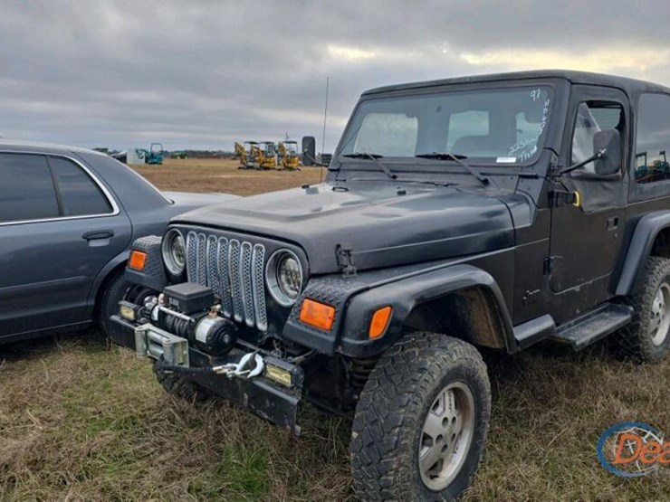 1997-jeep-wranger-4wd,-s/n-1j4fy29p0vp543954:-4-cyl-gas-eng.,-hard-top,-bikini-top,-13000-lb.-winch-image-1