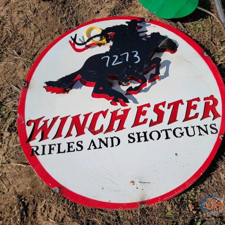 METAL WINCHESTER SIGN