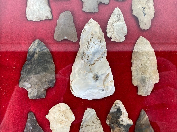 #91-•-#5156-•-(15)-framed-native-american-artifacts-from-the-deep-south-image-4