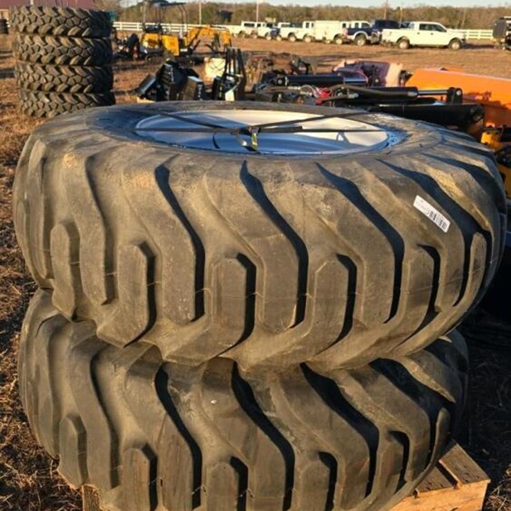 (2) 17.5-25 FOAM-FILLED TIRES