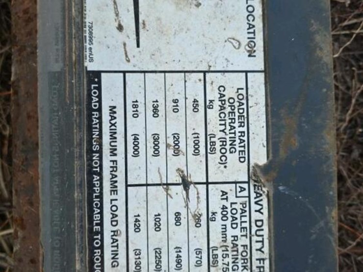 bobcat-forklift-attachment,-s/n-7294305-for-skid-steer-image-2