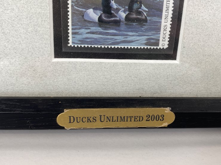#63-•-#1046-•-2003-ducks-unlimited-signed-print-and-stamp-by-daniel-smith-2491/5000.-15"x17"-image-6