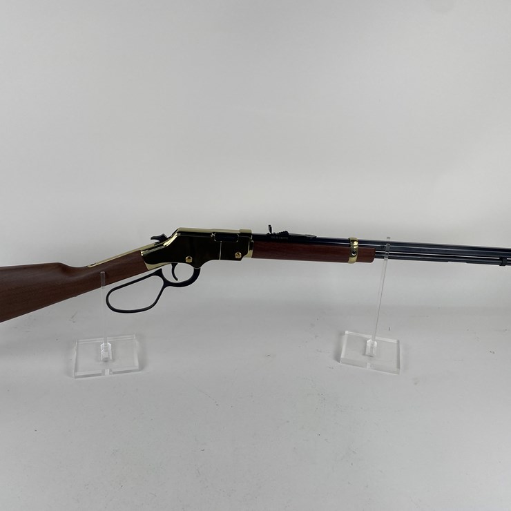 #34 • #1409 • Henry Model H004M "Golden Boy" Lever Action Rifle 22 Mag
