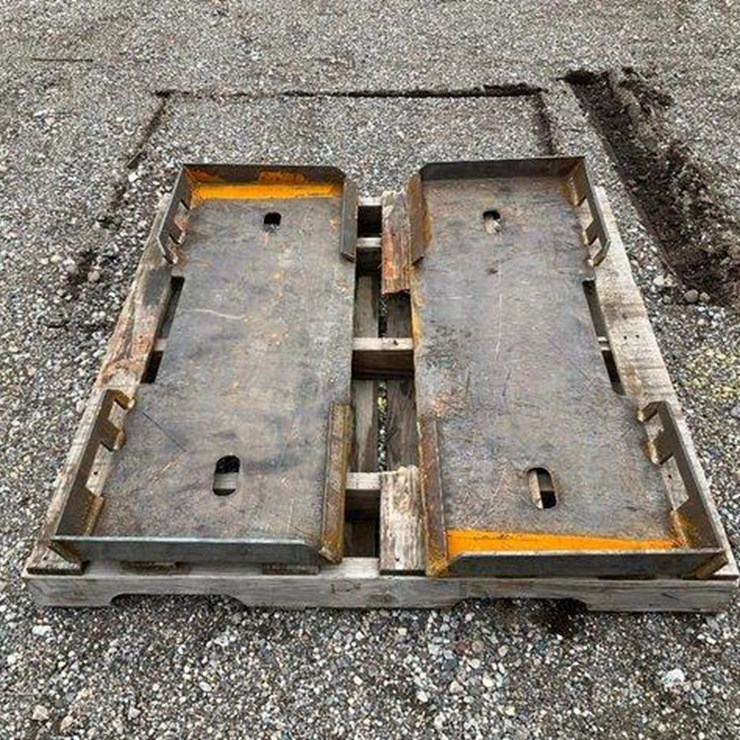 #1359 • 2-Unused KC Formed Skid Steer Frames