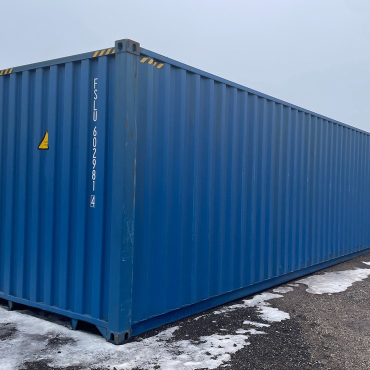 #1101 • 40' High Cube Shipping Container
