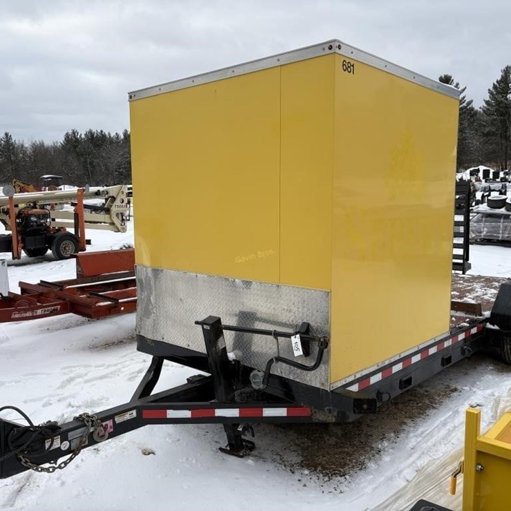 2021 Novae 20' Skidsteer Trailer