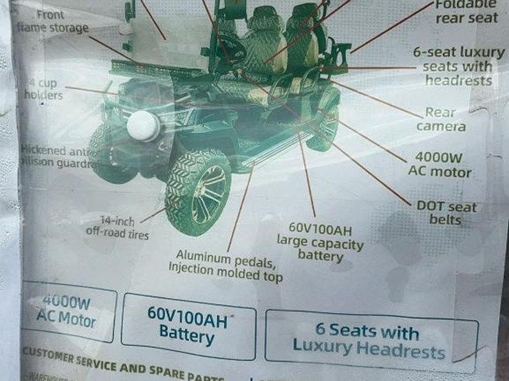 #1302-•-unused-2025-sdlanch-sdlgc100-golf-cart-image-1